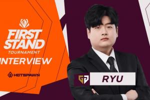 GenG教练Ryu：我们对版本的理解不到位,线上掌握主动权的队伍会赢得胜利