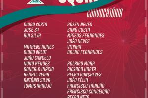 葡萄牙大名单：C罗伤缺，B费、维蒂尼亚领衔，菲利克斯、莱奥入选