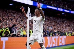 维尼修斯：我也不知道自己怎么了，赛季来到这个阶段状态总是很好